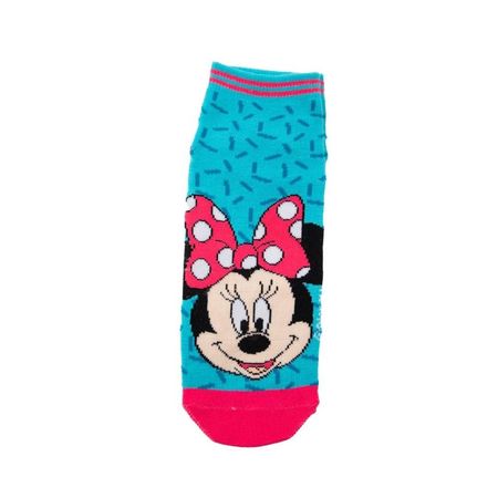 Medias Antideslizante Disney Minnie Mouse X Par Talla S