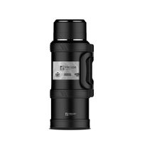 Termo Explorer 2.0LT Negro - Acero Inoxidable, Mango Retráctil, FACUSA 982000601