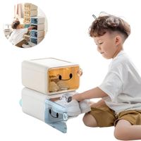 Caja De Zapatillas Sneaker Box Para Niños Y6 Celeste  635YAZ02