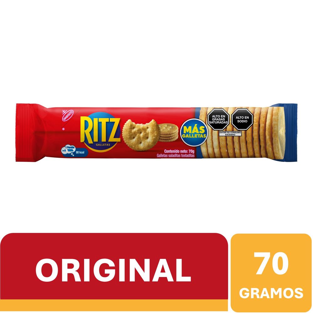 Galletas Saladas RITZ Taco Paquete 70g | plazaVea - plazaVea