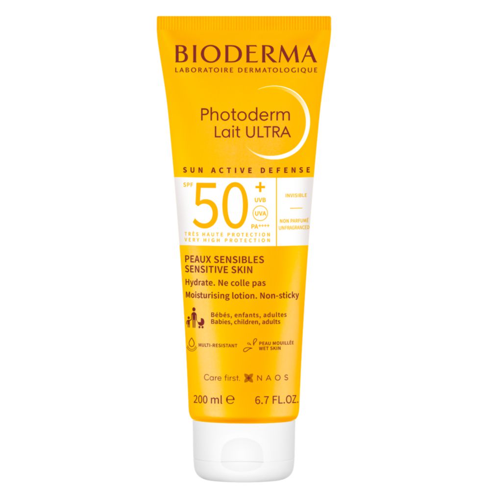 Fotoprotección Dermatológica Bioderma Photoderm Lait Ultra Spf50 T200Ml