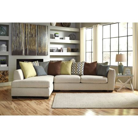 Sofá Seccional Deco Home Oporto Beige de 190 cm