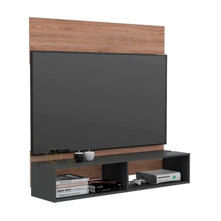 Panel TV Vassel 60' Deco Home en Miel Marrón