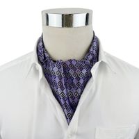 Bufanda Hombre Corbata Seda Liam - Lila