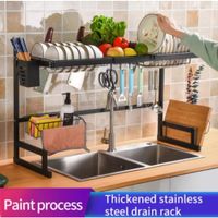 Organizador de Platos Portaplatos 85cm de Cocina Acero Inoxidable