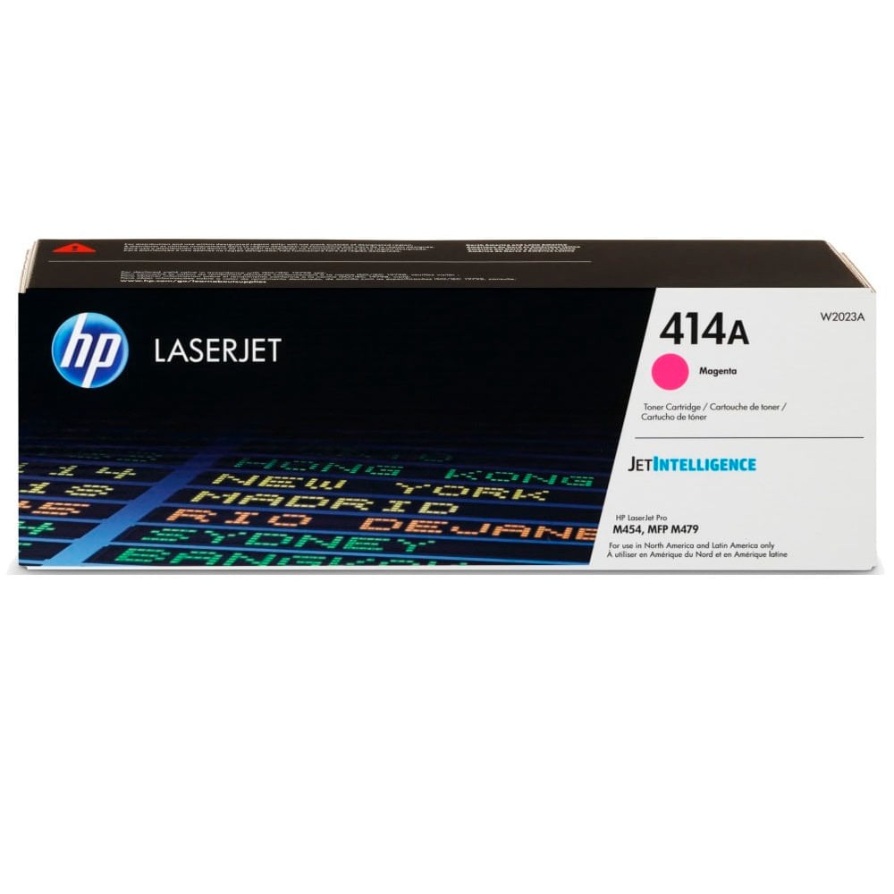 Toner Hp W2023A (414A) l.j. M454 Magenta 2,100 Páginas.