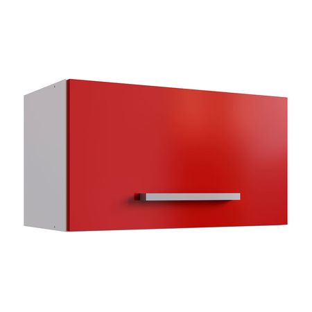 Módulo alto de cocina Pistón 60cm Rojo Orange