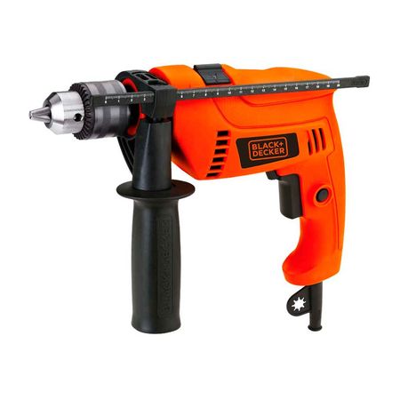 Taladro Percutor Black & Decker HD650B2 650W en Naranja