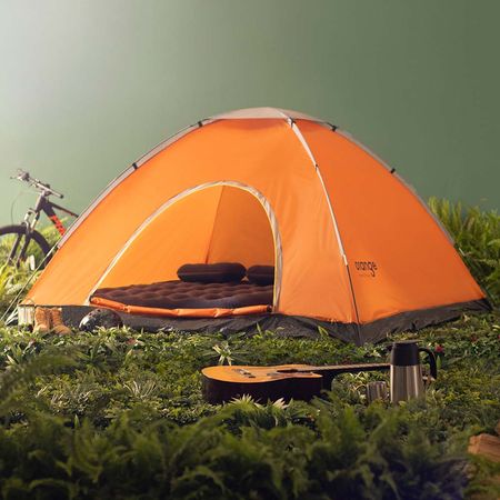 Carpa Estructural Dome Pack 6P Orange 240x240cm