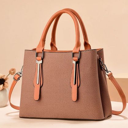 Bolso Cartera Mujer Indema Dise&ntilde;o Elegante Marr&oacute;n | plazaVea - plazaVea