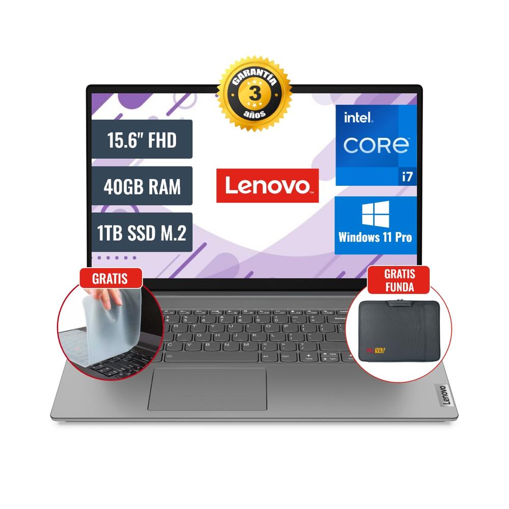 Laptop Lenovo V15 G4 Intel Core i7 1355U 40GB RAM 1TB M.2 SSD 15.6 FHD Windows 11 Pro 83CC001LLM40GF