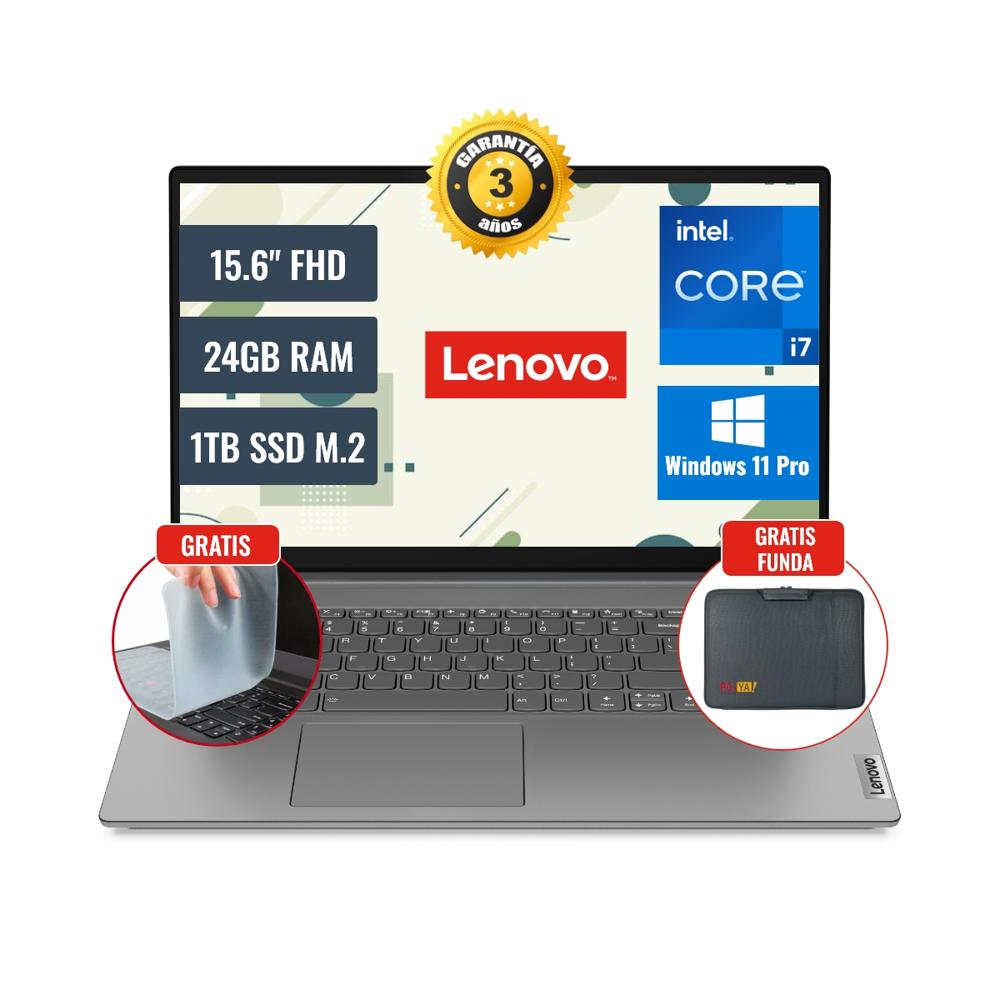 Laptop Lenovo V15 G4 Intel Core i7 1355U 24GB RAM 1TB M.2 SSD 15.6 FHD Windows 11 Pro 83CC001LLM24GF