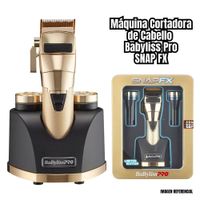 Maquina de Cortar Cabello BabylissPro SNAPFX - Dorado