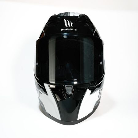 Casco mt segment-dot raceline blnc bri l