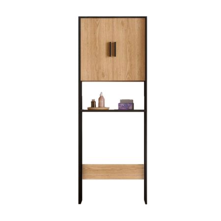 Mueble Organizador de Baño London 2 Puertas 3 Repisas MDF - Sin Inodoro Orange