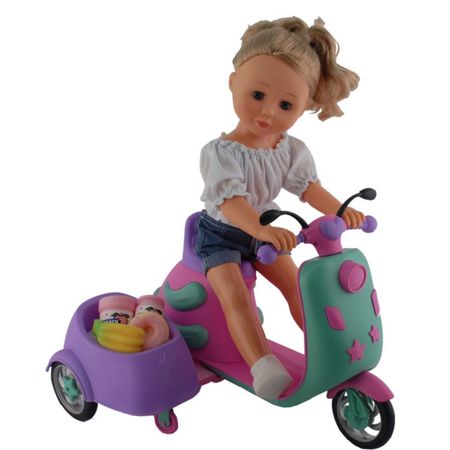 Motocicleta De Juguete Deluxe Para Muñeca Trendy