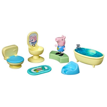 Figura Peppa Pig F2513 Set De Juego Hora Del Baño De George