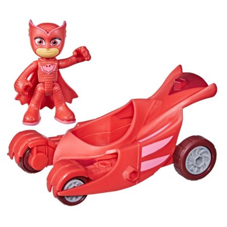 Figura de Acción Pj Masks Vehiculos Búho Deslizador