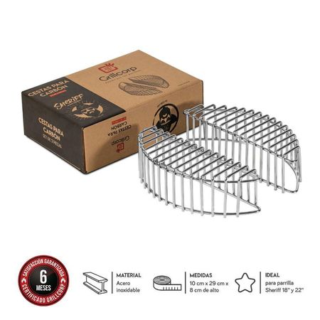 Cesta de Carbón Sheriff