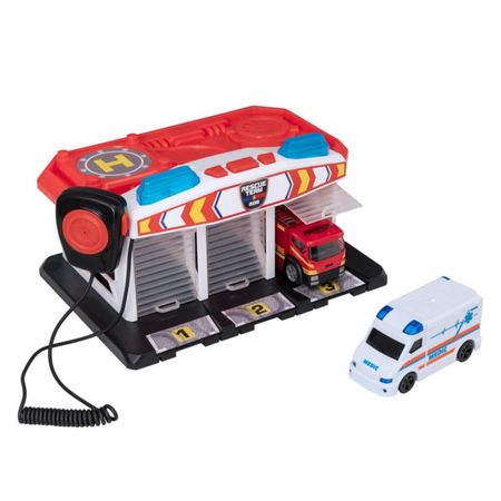 Set De Juego Teamsterz Sos Central De Emergencia Electrónico