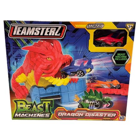 Set De Juego Teamsterz Beast Machines Desastre Dragon