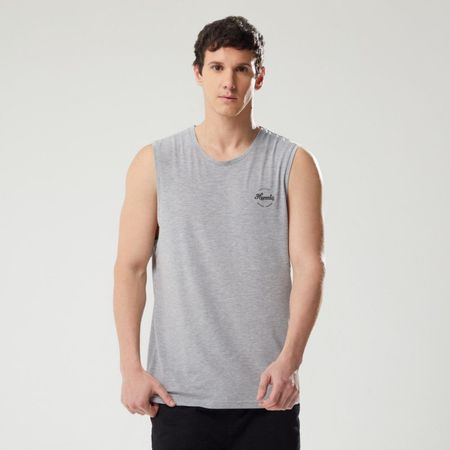 Polo Hombre Tank Manga Hypnotic   GRIS M