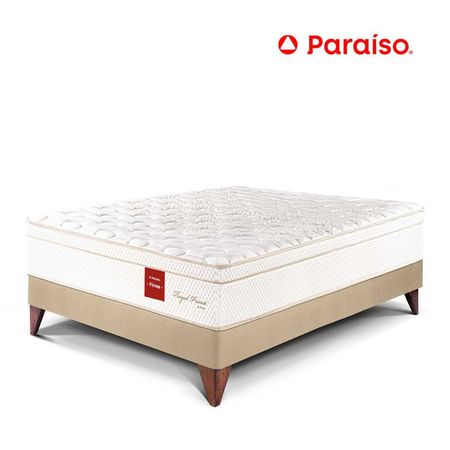 Cama Europea Royal Prince 2 Plazas Champagne