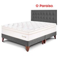 Dormitorio Europeo Royal Cloud King Gris