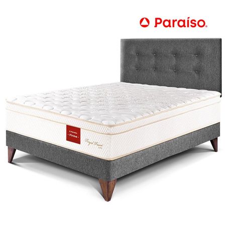 Dormitorio Europeo Royal Prince 1.5 Plazas Gris