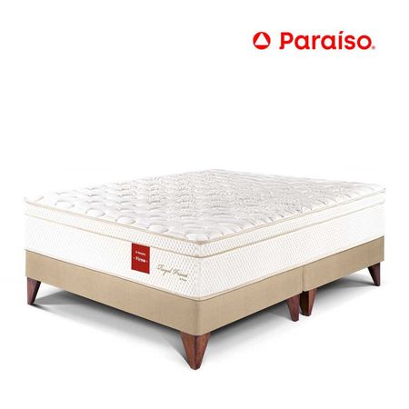 Cama Europea Royal Prince Queen Champagne