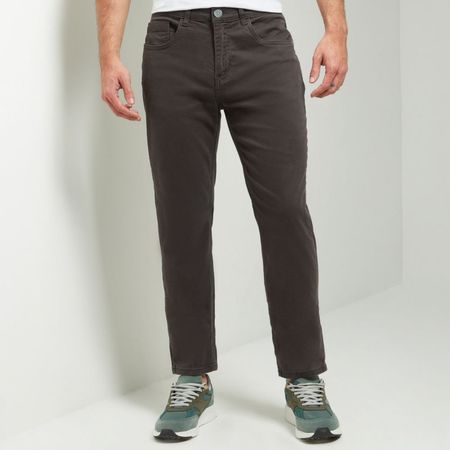 Pantalon Aereal Slim Charcoal Hombre  28