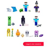 Figura De Accion Minecraft 3.25"" Con Crafting Gtp08