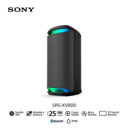Sony Parlante Bluetooth SRS-XV800 para fiestas Mega Bass