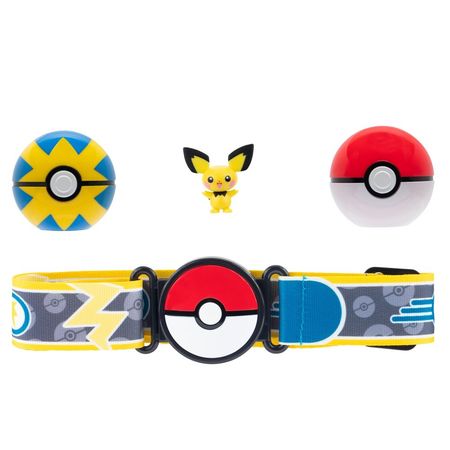 Set Cinturon Con Pokebola Pokemon Pichu