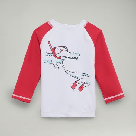 Polo De Baño Para Bebé Niño Baby Circus Pml Lycra Polo De Baño Para Bebé Niño Baby Circus  Lycra Rojo 9M