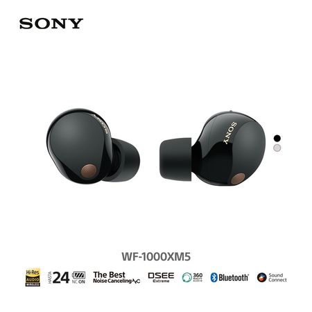 Sony Audífonos WF-1000XM5 True Wireless Noise Cancelling Negro