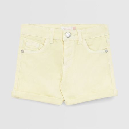 Shorts para Niña Circus Básico  Amarillo 8