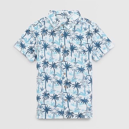 Camisa Para Niño Circus Aop hawai Celeste 10