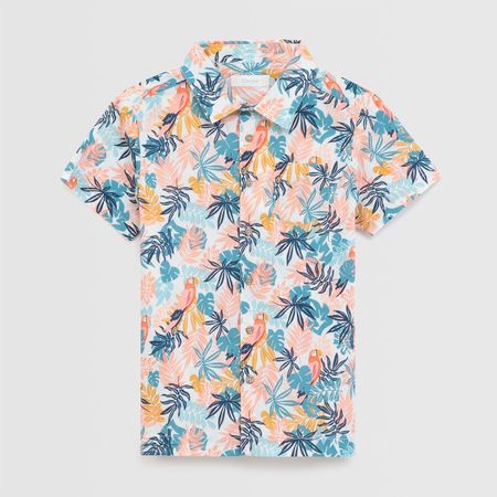 Camisa Para Niño Circus Aop hawai Coral 10