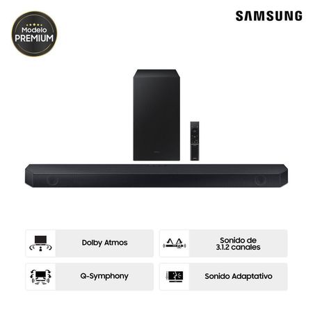 Soundbar Samsung Bluetooth 3.1.2Ch HW-Q600C/PE