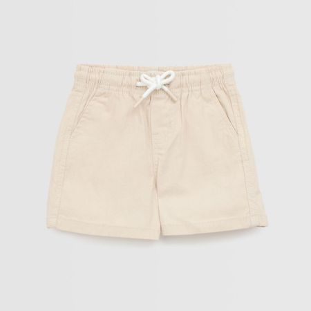 Short Para Bebe Niño Baby Circus Basico Drill Beige Talla 6M