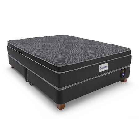 Cama Américano Ventus Queen + Almohada + Protector