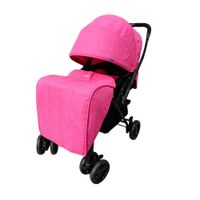 Coche Cuna Para Bebe Deck Rosado A-58