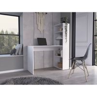 Escritorio Estante Z - Duna/Blanco