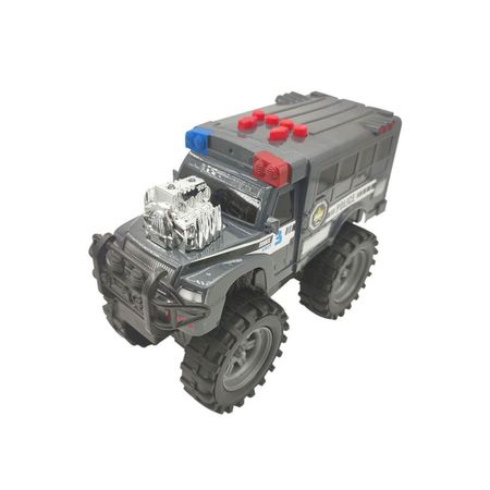 Auto Matchbox Rescue Off Road Motorizado Gris