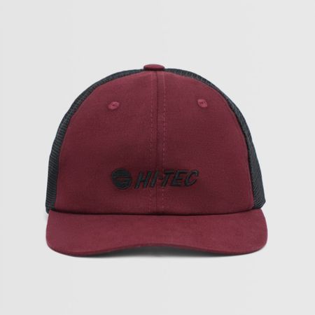 Gorra Deportiva Hi-Tec Con Malla Guinda.Tt