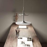 Luminaria Colgante Net Blanco Mate