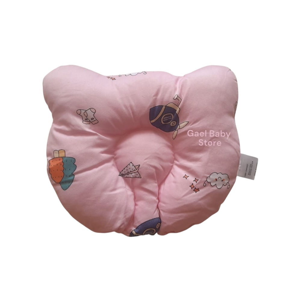 Almohada Anti Cabeza Plana para Bebés Niñas