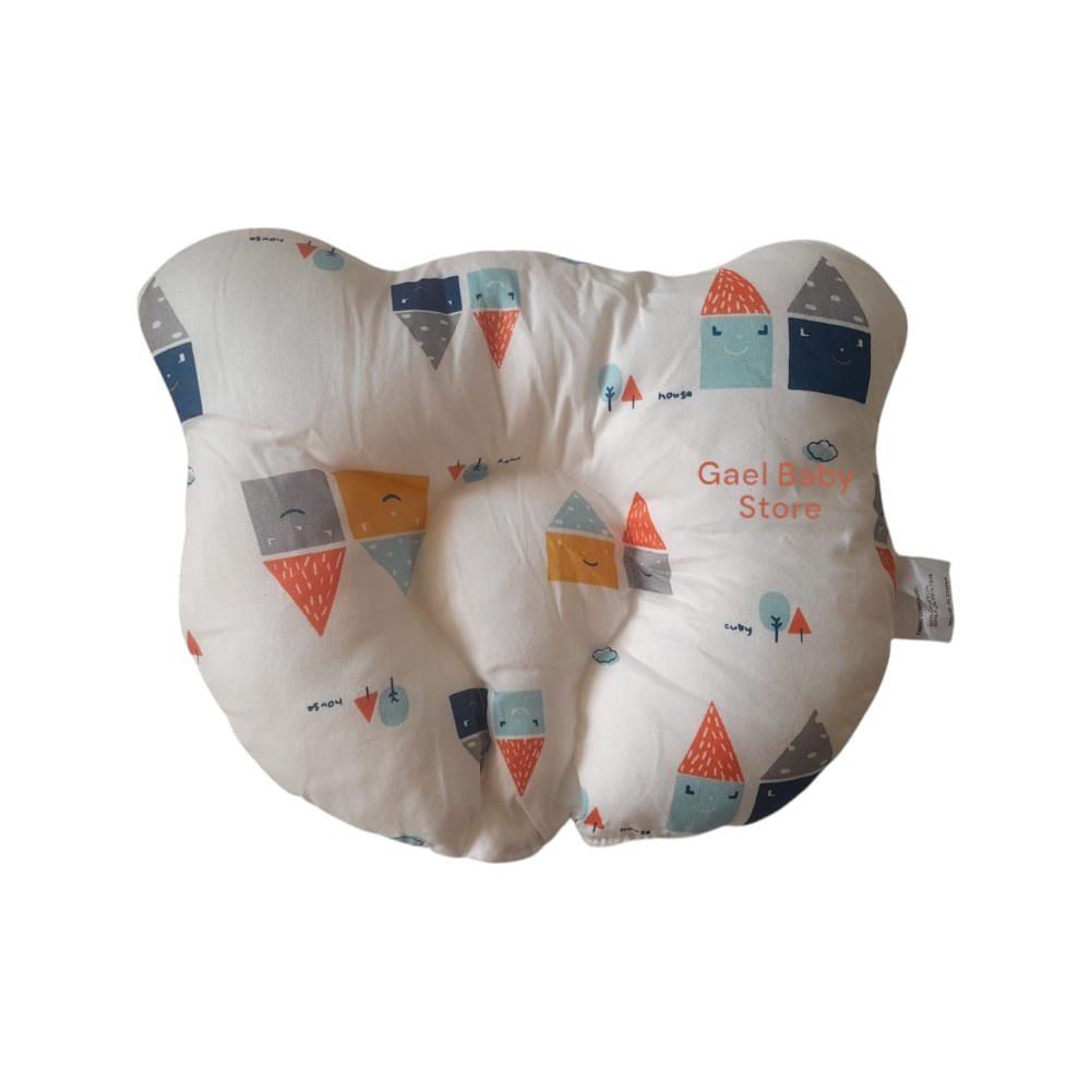 Almohada Anti Cabeza Plana para Bebés Niños