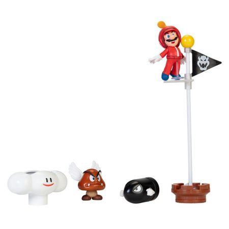Figura Super Mario Nintendo Diorama De Nube 2.5